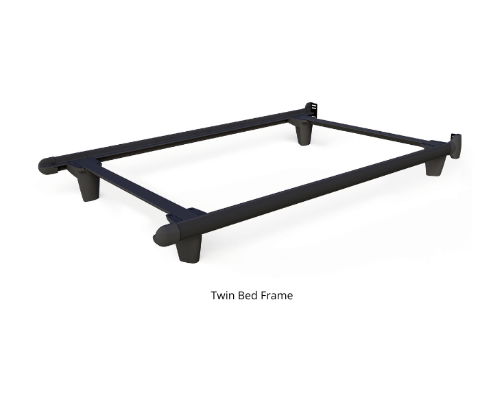 Twin Metal Bed Frame 2 (1) Twin size metal bed frame compatible with My Green Mattress organic mattresses