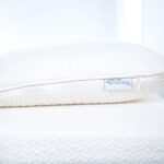 Soft, supportive organic My Green Mattress topper and pillow set for better sleep alignment