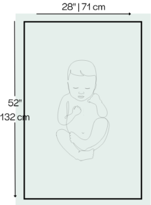 baby crib dimensions 1