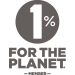 One Percent for the Planet Logo BW