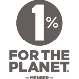 One Percent for the Planet Logo BW